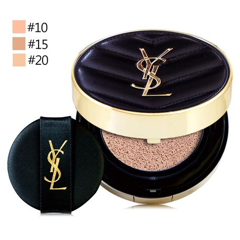 ysl cushion 色號|恆久完美霧光氣墊粉餅SPF 23 / PA++.